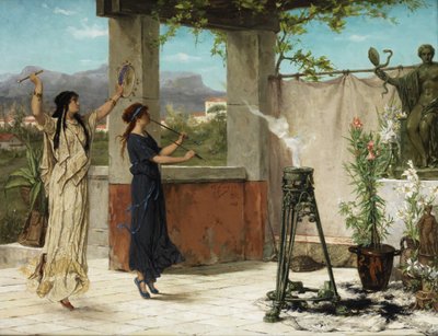 Jeune femme se reposant sur un banc de parc - Victor Lagye